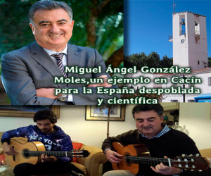 Miguel Ángel González Moles, un ejemplo en Cacín para la España  despoblada y científica