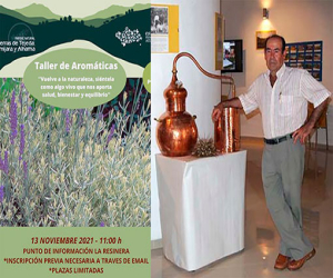 Taller de reconocimiento y destilación de plantas aromáticas