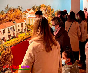 Este fin de semana Arenas del Rey inauguró su Belén Bíblico Monumental