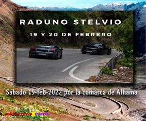 La ruta de coches Stelvio pasará por Alhama