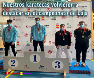Óscar Correa campeón de karate en Loja