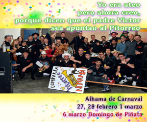 El Pitorreo volvió a abrir el Carnaval de Alhama