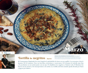 Encarni Rodríguez Martín, desde Jayena, nos prepara una tortilla de “negritos”