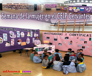 Semana de la Mujer 2022 en el CEIP Cervantes