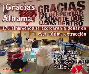 Alhama vuelve a mostrar su solidaridad en las últimas donaciones