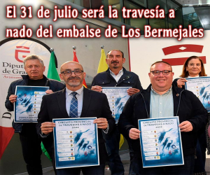 El 31 de julio travesía a nado del embalse de Los Bermejales