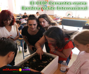El CEIP Cervantes nueva Bandera Verde Internacional