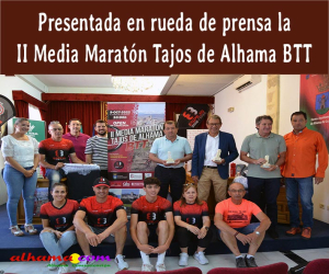 Presentada en rueda de prensa la II Media Maratón Tajos de Alhama BTT