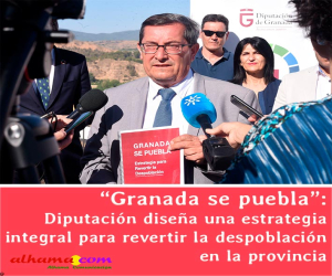 “Granada se puebla”: Diputación diseña una estrategia integral para revertir la despoblación en la provincia