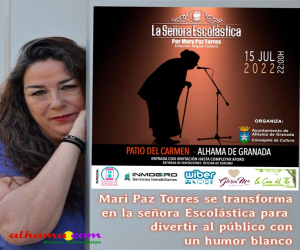 La señora Escolástica espera llenar el Patio del Carmen