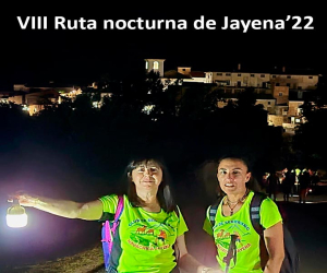 Un centenar de senderistas se dieron cita en Jayena el pasado 16 de julio, para disfrutar de la octava edición de su ruta nocturna