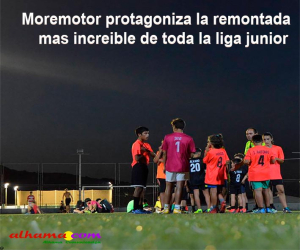 Moremotor protagoniza la remontada más increíble de toda la liga junior