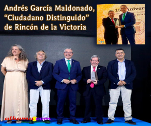 Andrés García Maldonado, “Ciudadano Distinguido” de Rincón de la Victoria