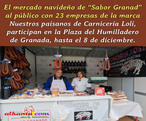El mercado navideño de “Sabor Granada” al público con 23 empresas de la marca