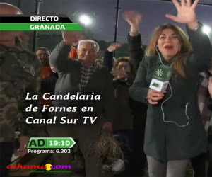 Fornes comparte su fiesta de los «manchos» para todo el mundo a través de Andalucía Directo