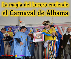 La magia del Lucero enciende el carnaval de Alhama