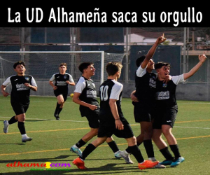 La UD Alhameña saca su orgullo