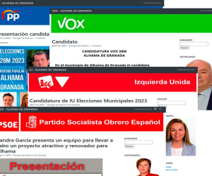 Espacio web habilitado para los partidos políticos en esta campaña