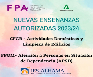 Dos nuevos ciclos en el IES Alhama