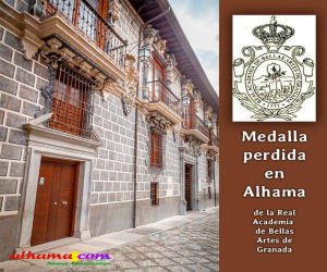 Pérdida de medalla de la Real Academia de Bellas artes de Granada