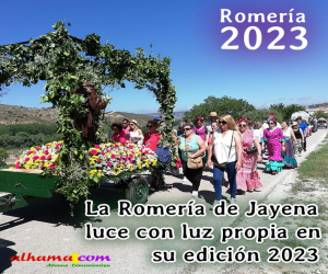 La Romería de Jayena luce con luz propia en su edición 2023