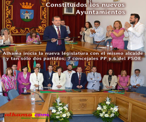 Se constituyeron los nuevos Ayuntamientos