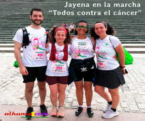 Jayena en la Carrera Mujer+ Granada en Marcha Todos contra el cáncer