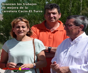 Avanzan los trabajos de mejora de la carretera Cacín-El Turro 