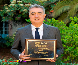 El catedrático cacineño, Miguel Ángel González, obtiene el galardón internacional más prestigioso en el ámbito de la investigación odontológica