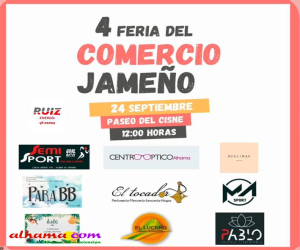 Este domingo 4ª Feria del Comercio local