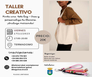 Taller Creativo, el viernes 17 de noviembre