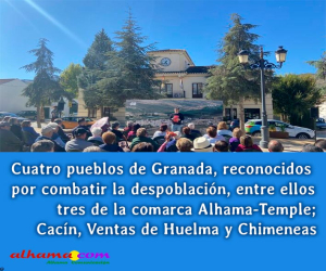 Cuatro pueblos de Granada, reconocidos por combatir la despoblación