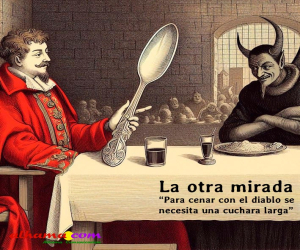 La cuchara larga