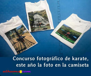 Concurso fotográfico de karate, este año la foto en la camiseta