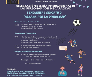 Este jueves, 30 de noviembre es el Día de personas con Discapacidad en El Lucero