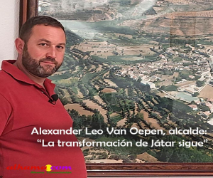 Alexander Leo Van Oepen, alcalde de Játar: "La transformación de Játar sigue"