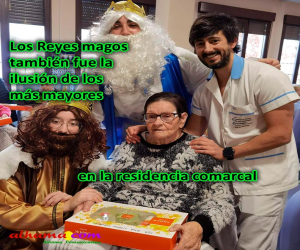 Los Reyes Magos también fue la ilusión de los más mayores