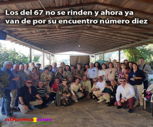 Los del 67 no se rinden y ahora ya van de por su encuentro número diez