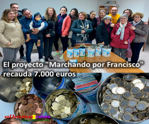 El proyecto "Marchando por Francisco" recauda 7.000 euros