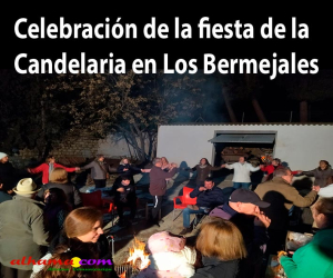 Celebración de la fiesta de la Candelaria en Los Bermejales