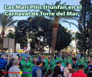 Las Mari Pilis triunfan en el Carnaval de Torre del Mar