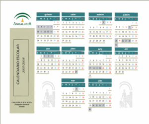 Calendario escolar niveles no universitarios, curso 2007/2008