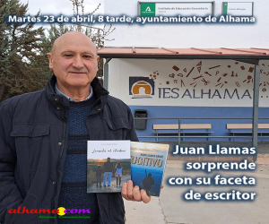Juan Llamas sorprende con su faceta de escritor 