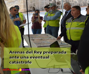Arenas del Rey realizó su simulacro de terremotos con amplia participación