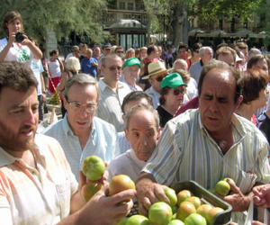 Los secretarios de UPA Andalucía y Granada han participado en la protesta
