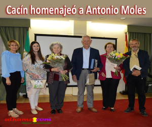 Cacín homenajeó a Antonio Moles