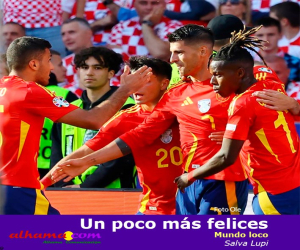 Un poco más felices