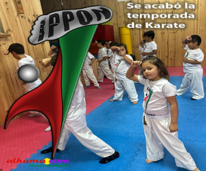 Se acabó la temporada de los karatecas 