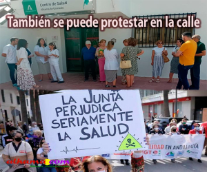 También se puede protestar en la calle
