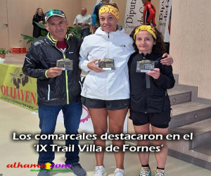 Casi un centenar de participantes en el ‘IX Trail Villa de Fornes’